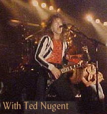 Dave with Ted Nugent